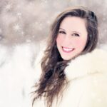 woman, snow, winter, portrait, nature, snowflakes, smiling, cold, woman, woman, woman, woman, woman